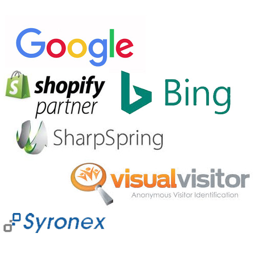 Our Partners...Google, Bing, SharpSpring, FormSmarts