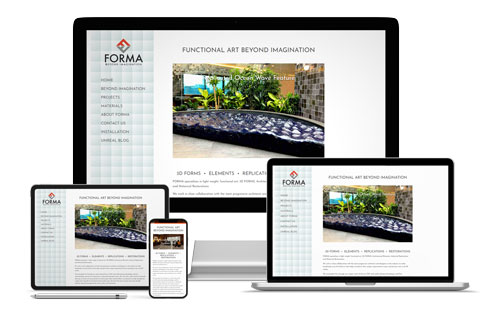 Client Forma Web Design, PPC, Content Management